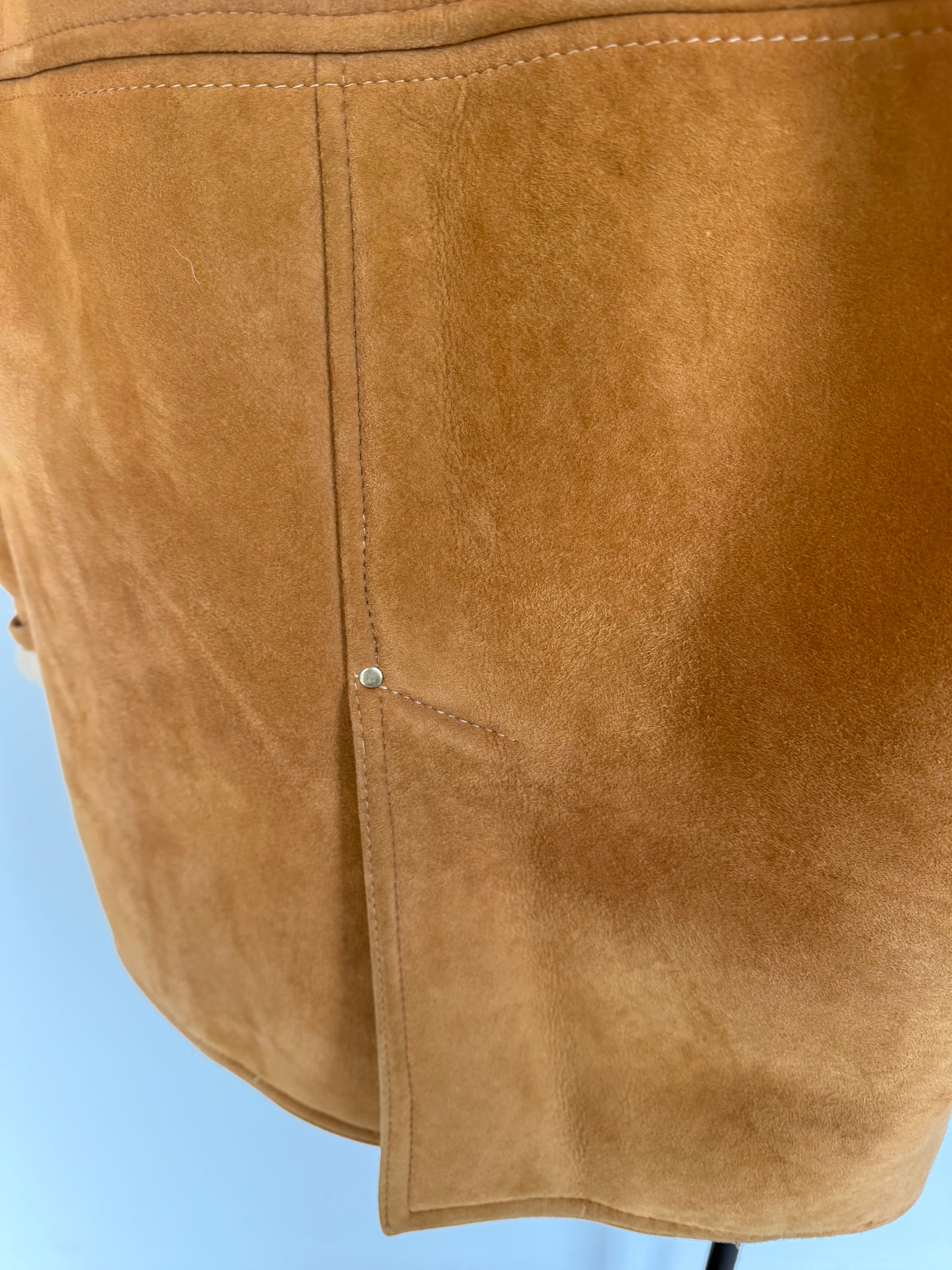 Amazing Large Vintage Shearling Extra Thick