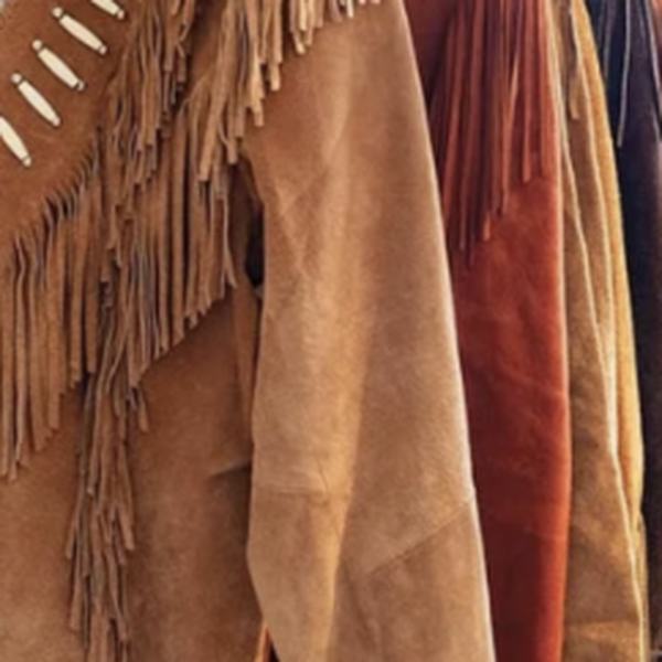 Fringed suede jackets from the Park City Magazine feature